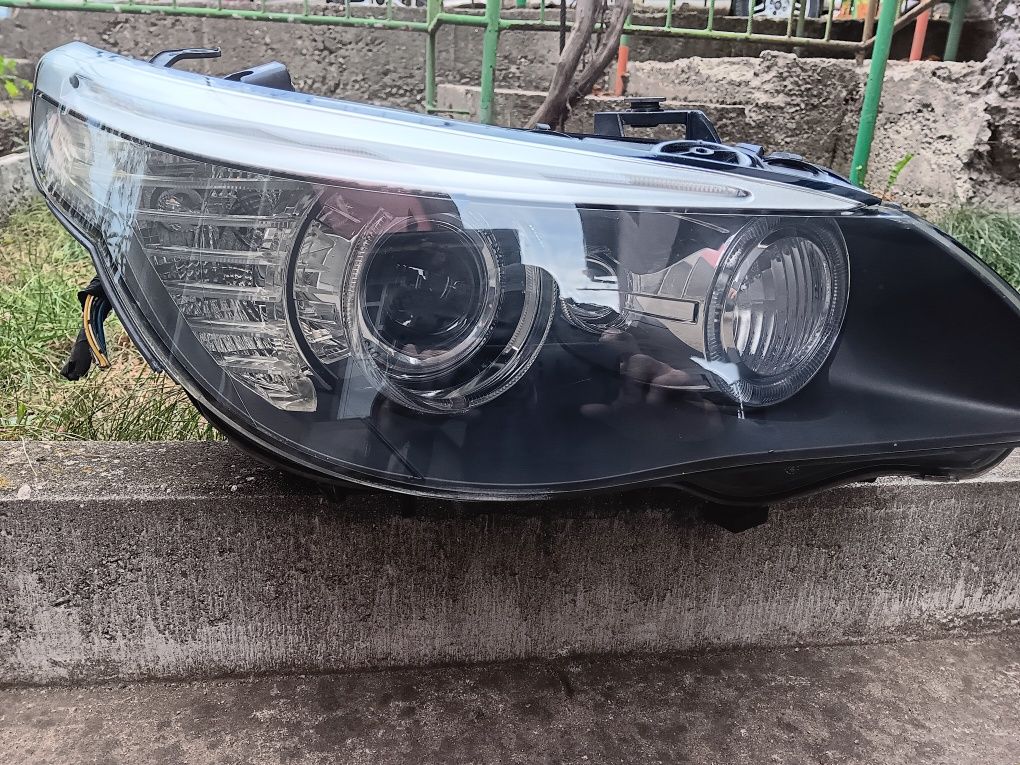 Фарове Бмв Е60 фейслифт ксенон динамик (завиващи) драйв,BMW e60 xenon