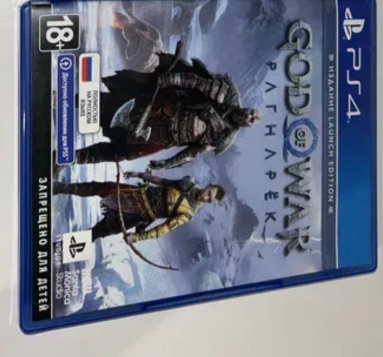 Пс4 диска God of war Ragnarok