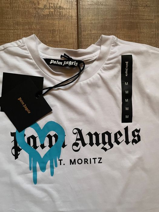 Tricou Palm Angels Heart Inimioara