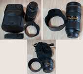 Vând obiective Nikon si accesorii studio foto. negociabil