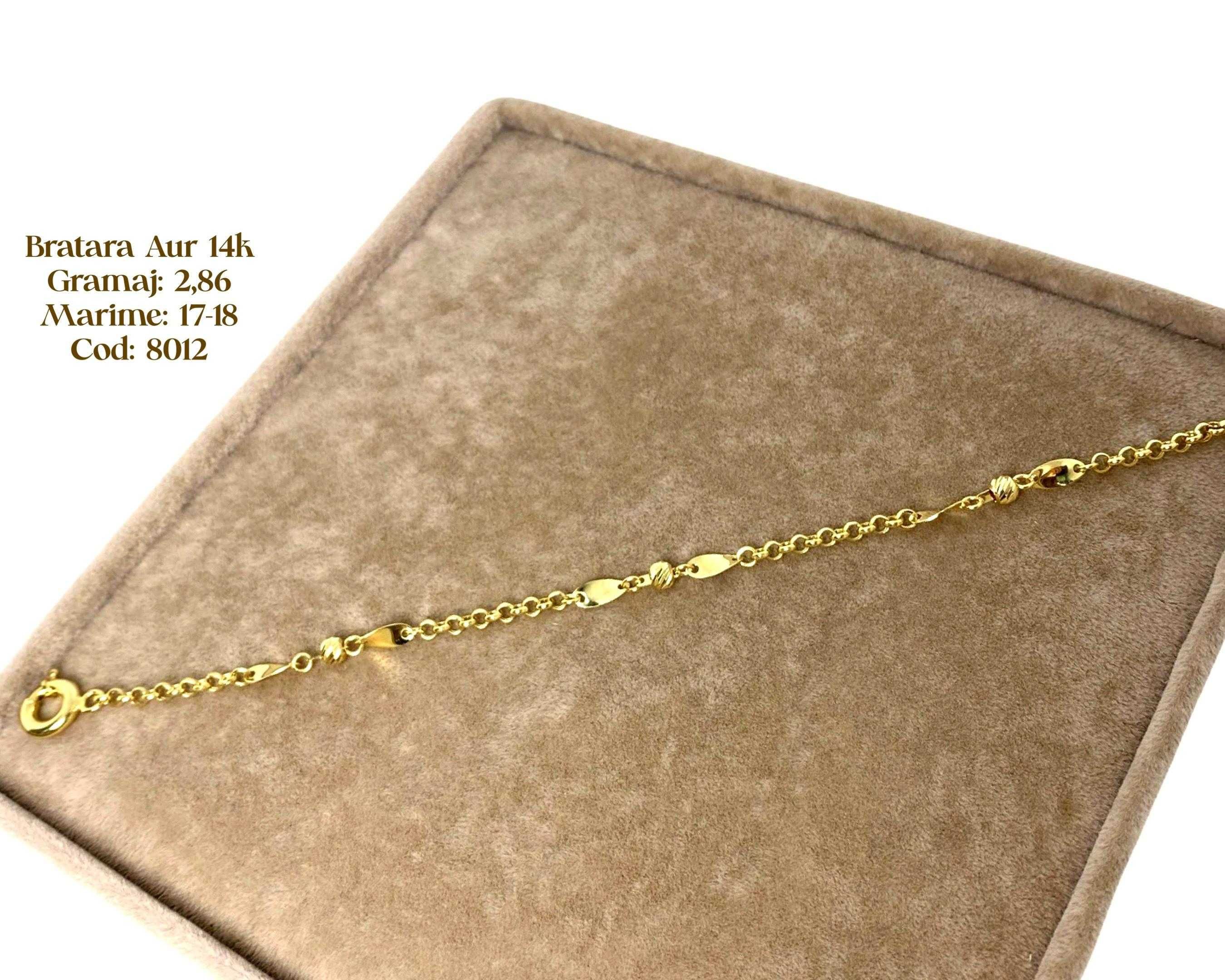 (8012) Bratara Aur 14k, 2,86 grame FB Bijoux Euro Gold