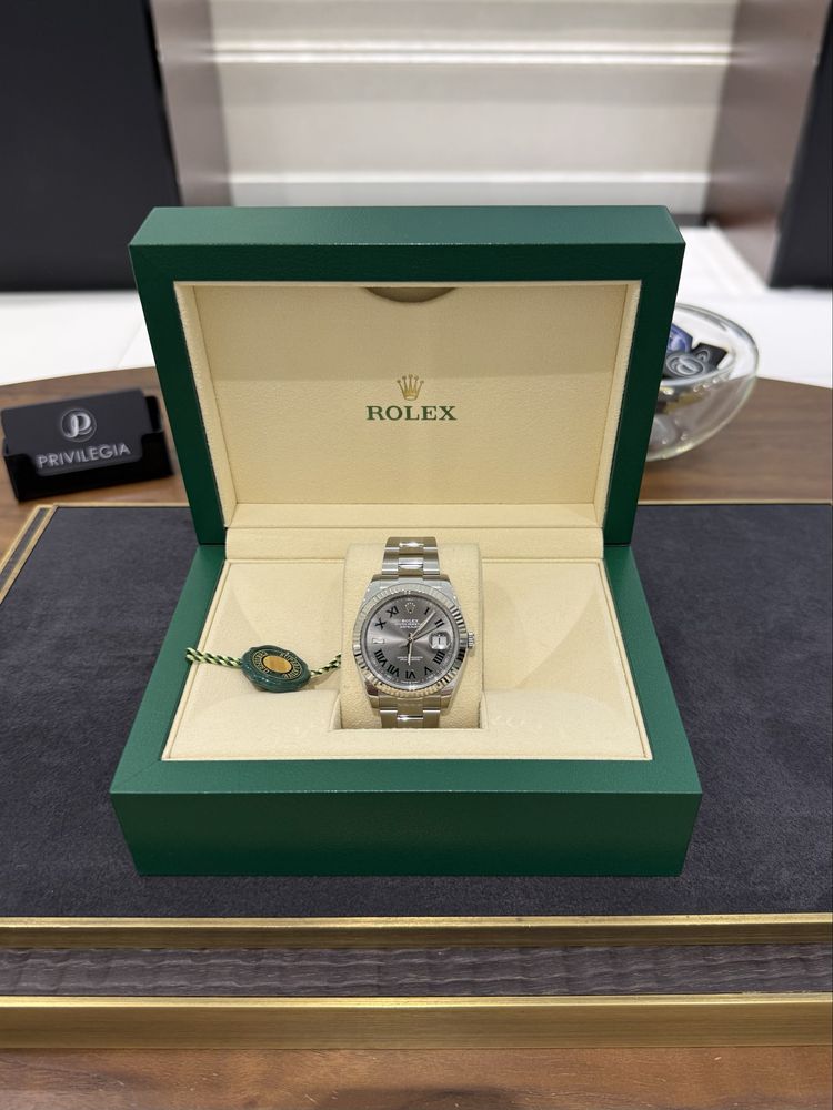 Rolex Datejust 41mm Steel and White Gold 126334 Wim