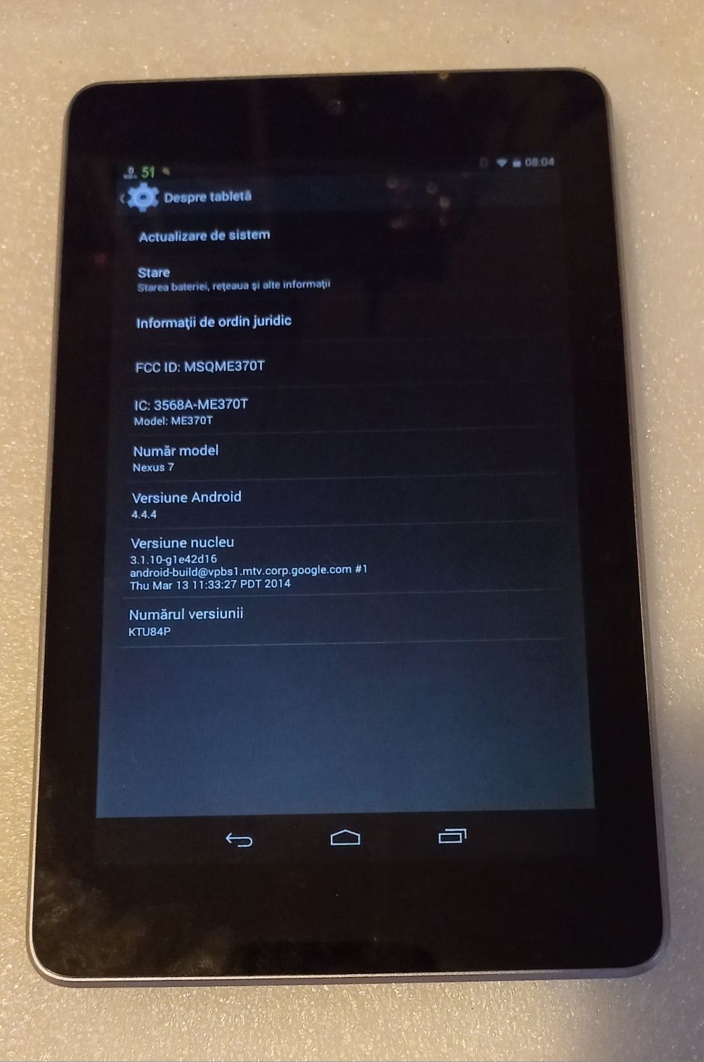 Tableta Nexus 7  16gb