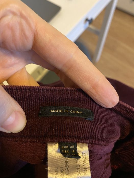 Pantalon raiat dama Massimo Dutti 38