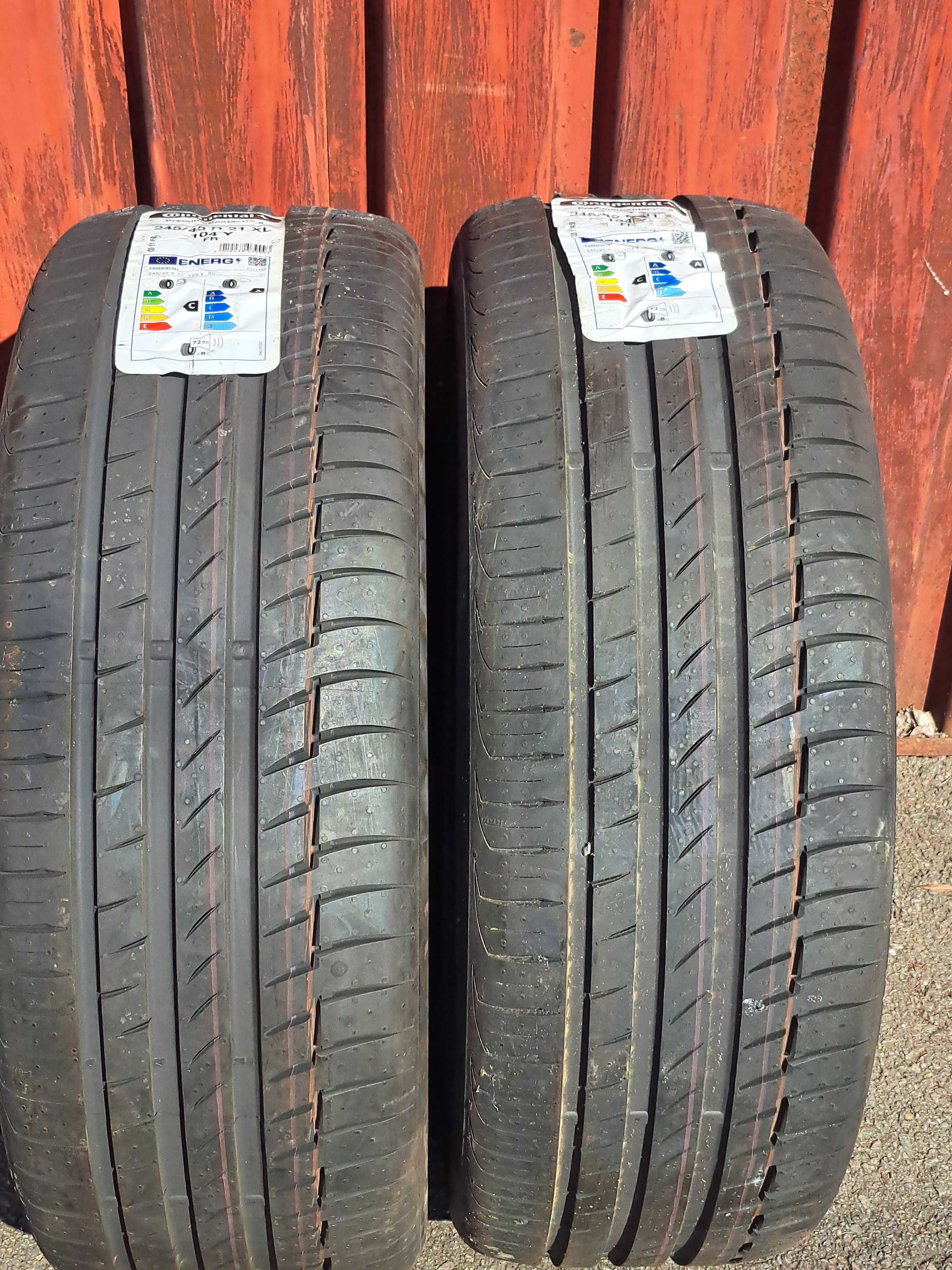 2 anvelope vara Continental Premium Contact 6 245/45R21,noi.