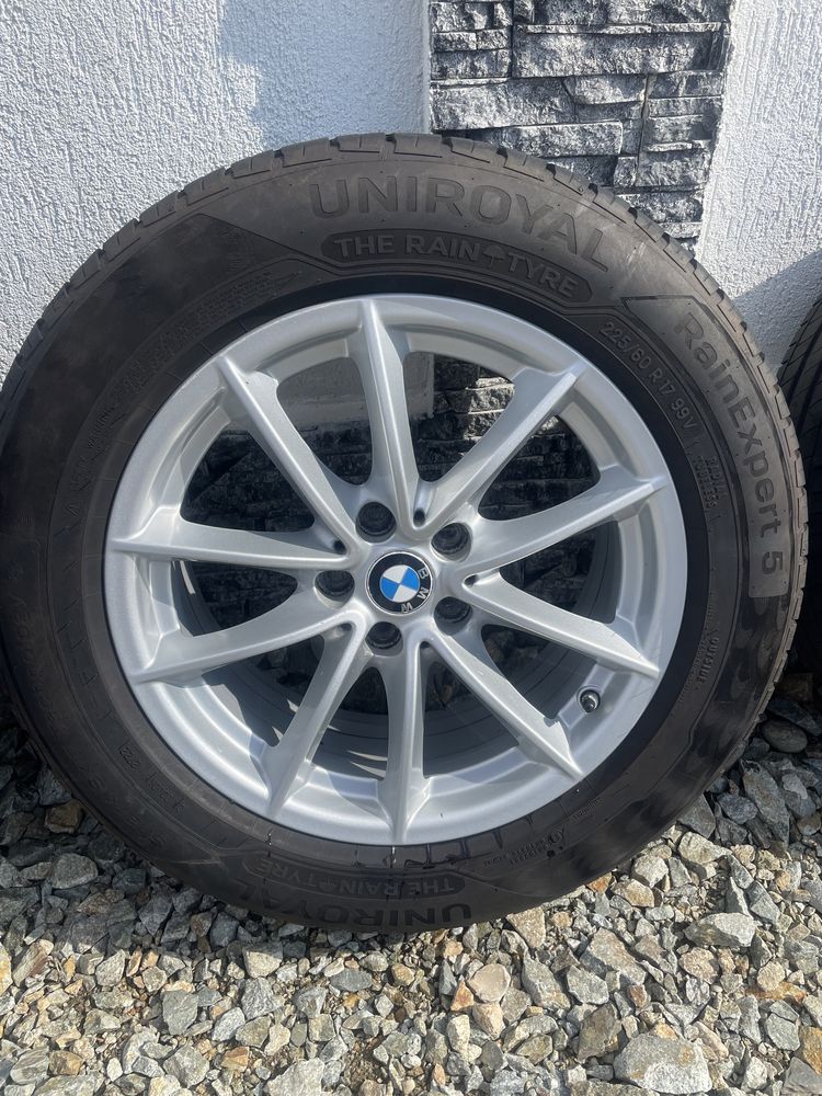Jante aliaj Bmw x3 seria 5 .6 E.T.C 5x112 2 anvelope noi 225/60/R17