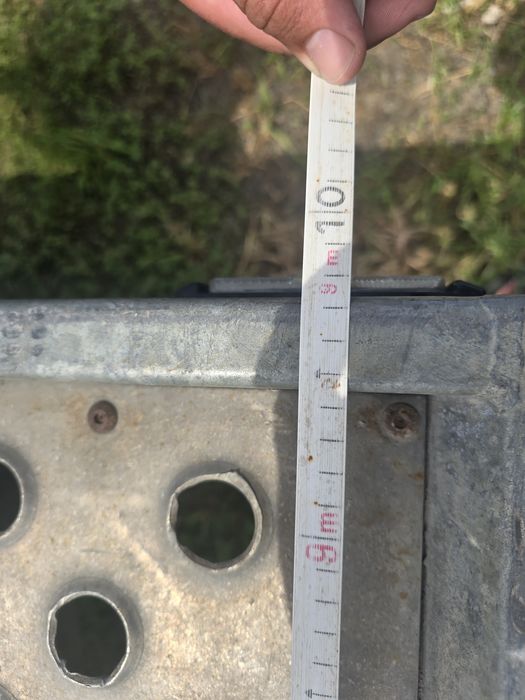 Platforma dubla 9m utili, platou aluminiu, 2019