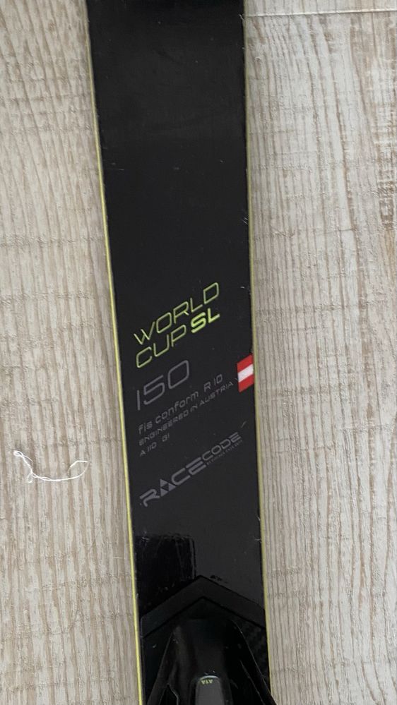 Горные лыжи FISCHER RC4 WС SL JR