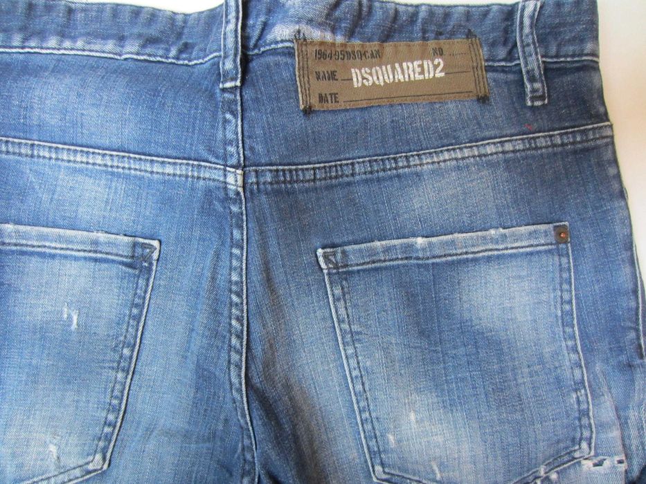 Blugi Dsquared2,mas.52 W33L30,Talie=88cm,Lung=98cm,skinny,stare f.buna