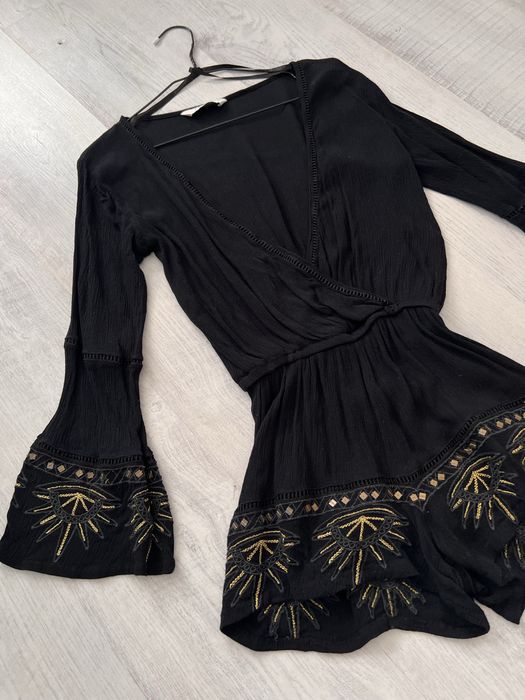 Salopeta Doutzen’s Stories, neagra , Xs/S, 100%viscoza