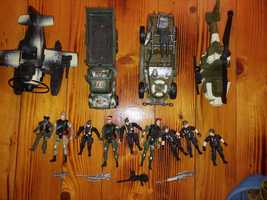Set jucării militare soldați și mașini