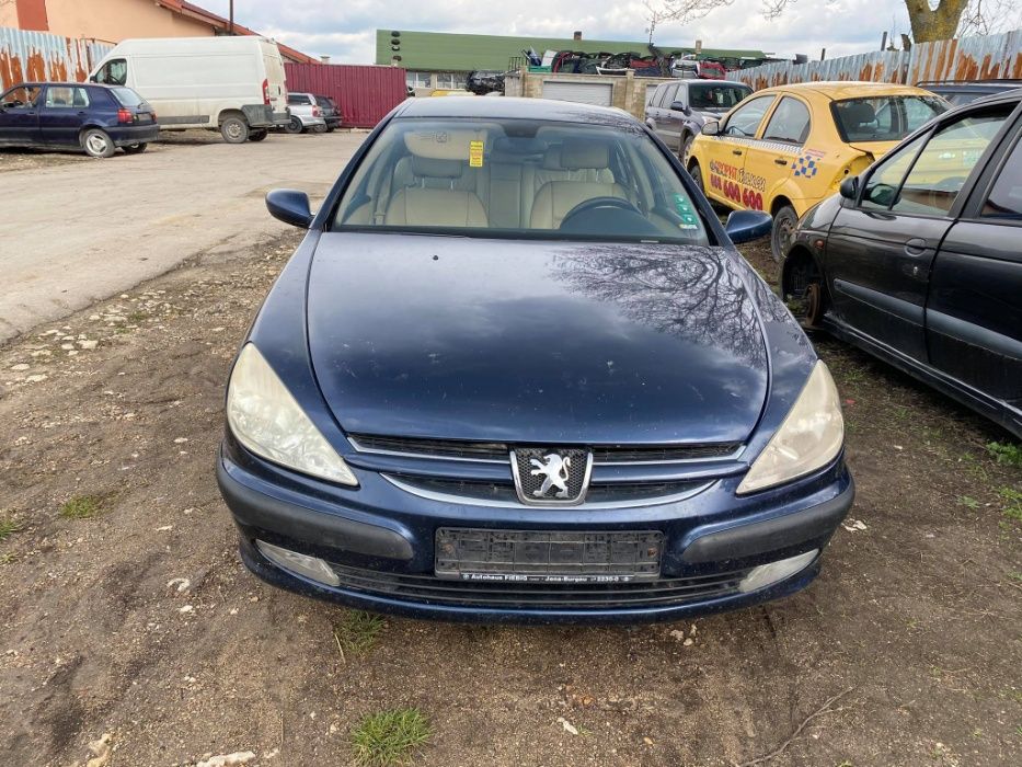 peugeot 607 2.2i на части пежо 607 кожа нави