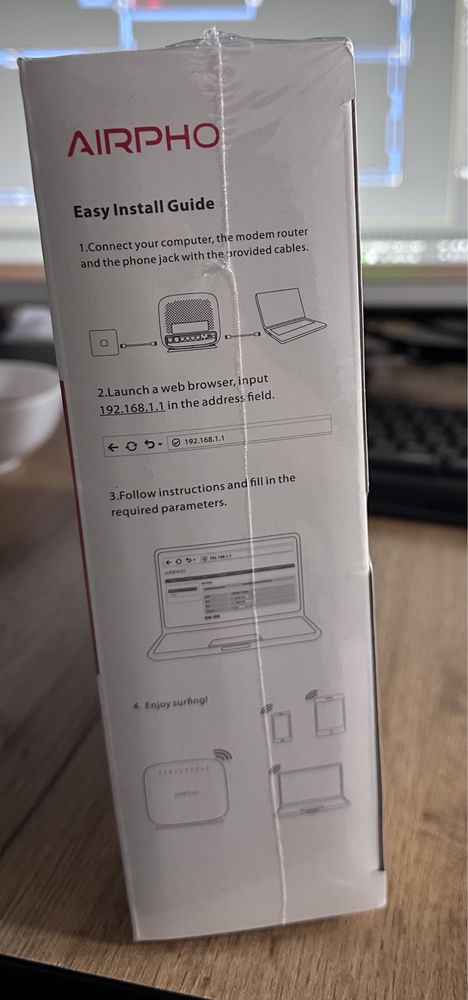 AirPHO 300 Mbps WiFi router VDSL/ADSL
