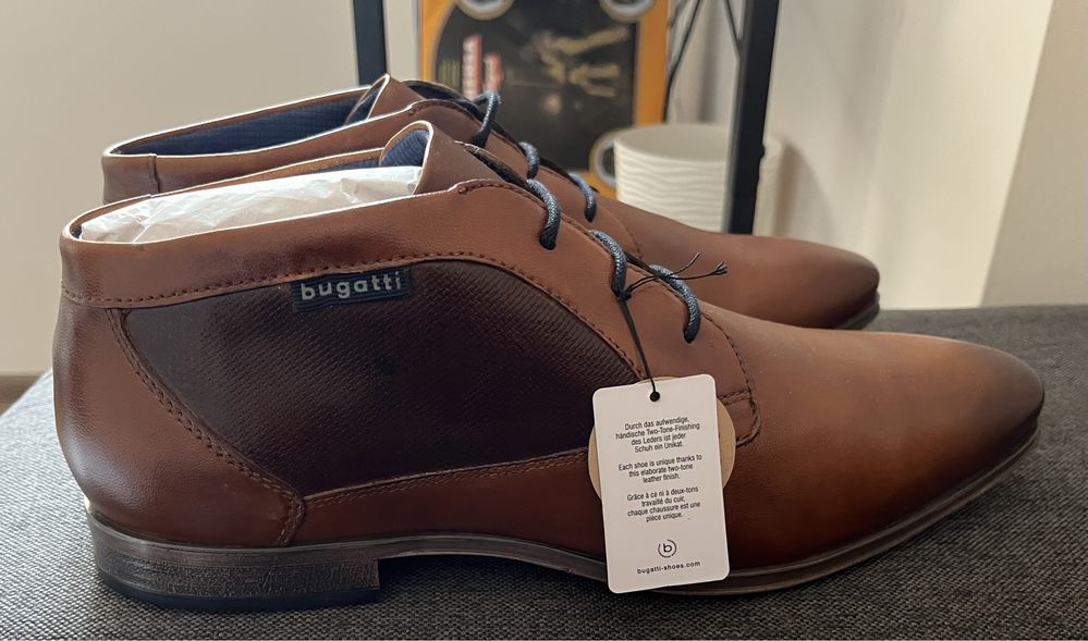 Обувки “Bugatti Morino” Коняк 45 номер