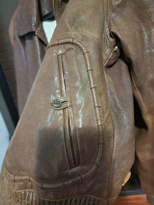Geaca piele Hugo Boss