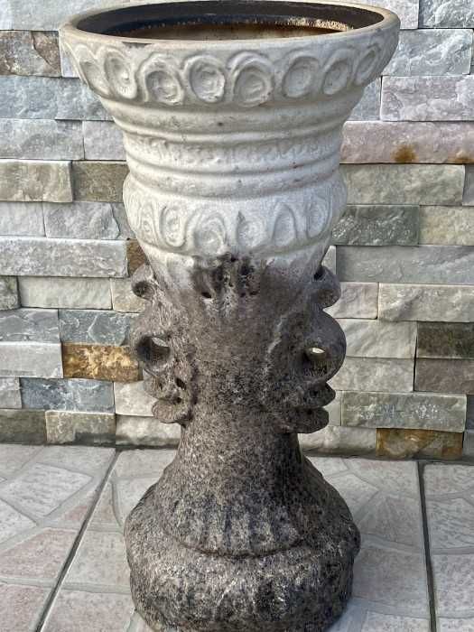 Elegant piedestal pt gradina-ceramica bicolora-Austria