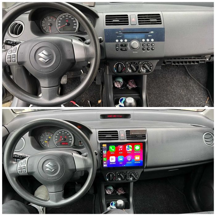 Navigatie Android Dedicata Suzuki Swift 2003-2015 - QLed CarPlay 4G