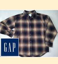 Новая GAP из США рубашка фланелевая на 10-12 лет ветровка