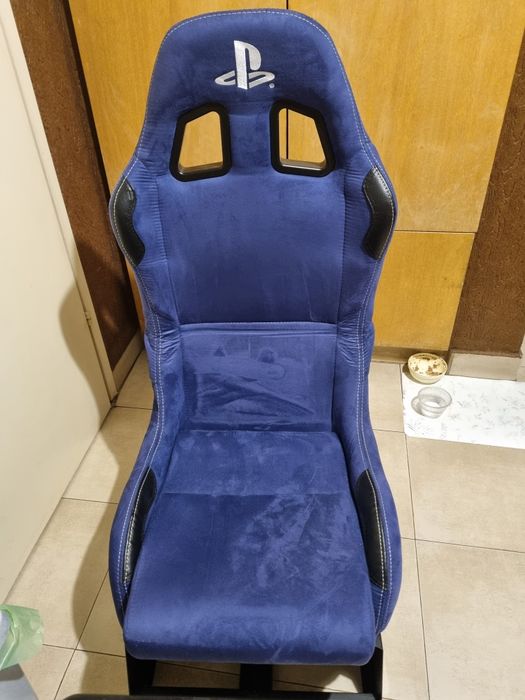 седалка за волан с педали playseat evolution Alcantara виолет