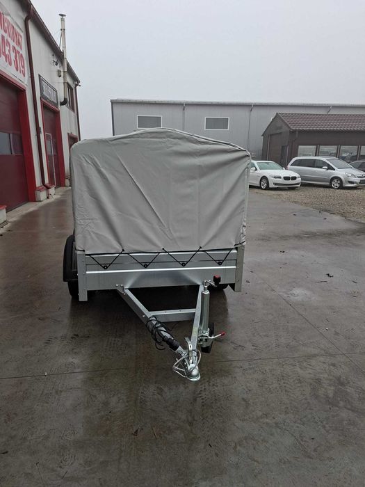 Remorca Dublu Ax Prelata 750 Kg Oferta Repo