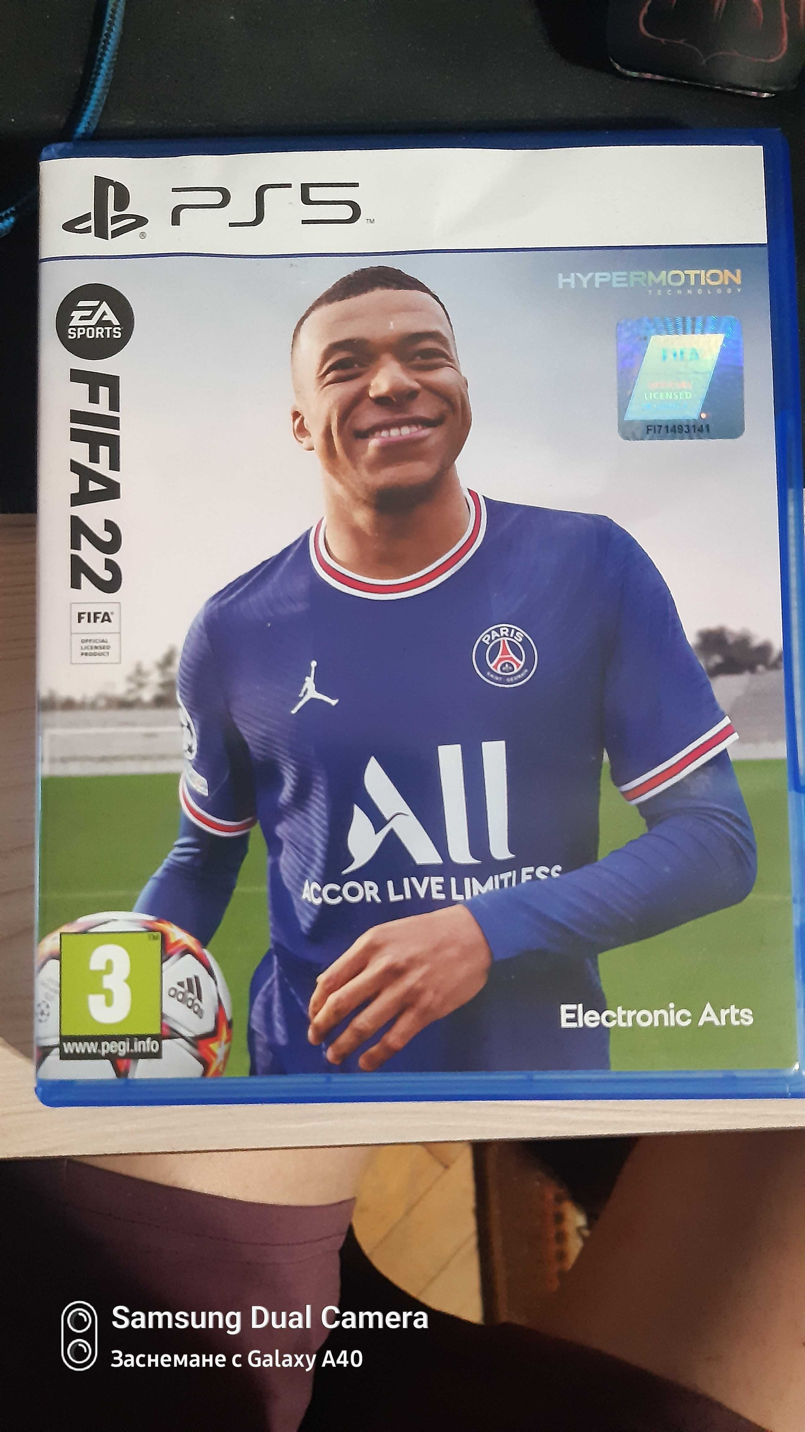 Продавам FIFA22 за PC5