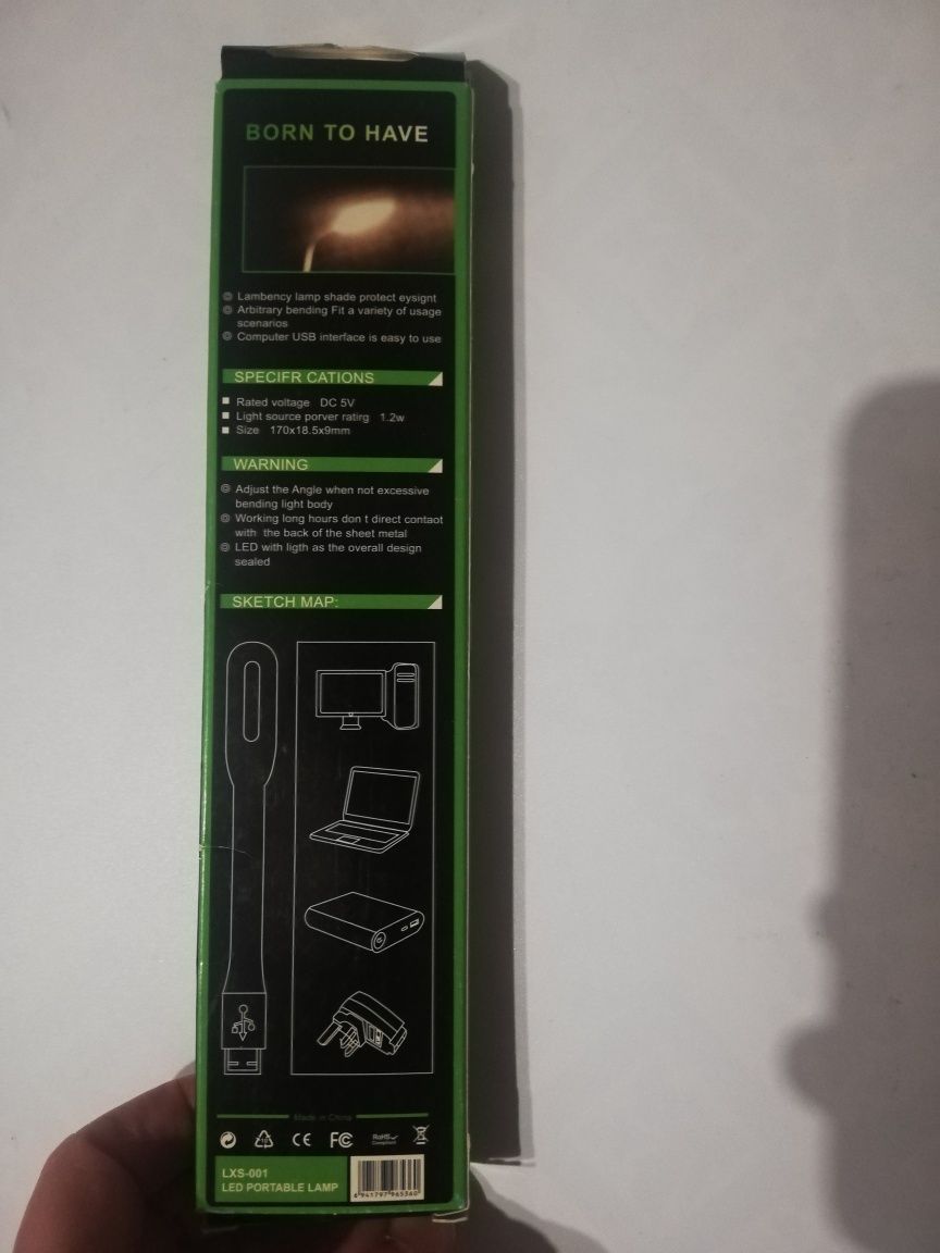 Нова USB led лампа