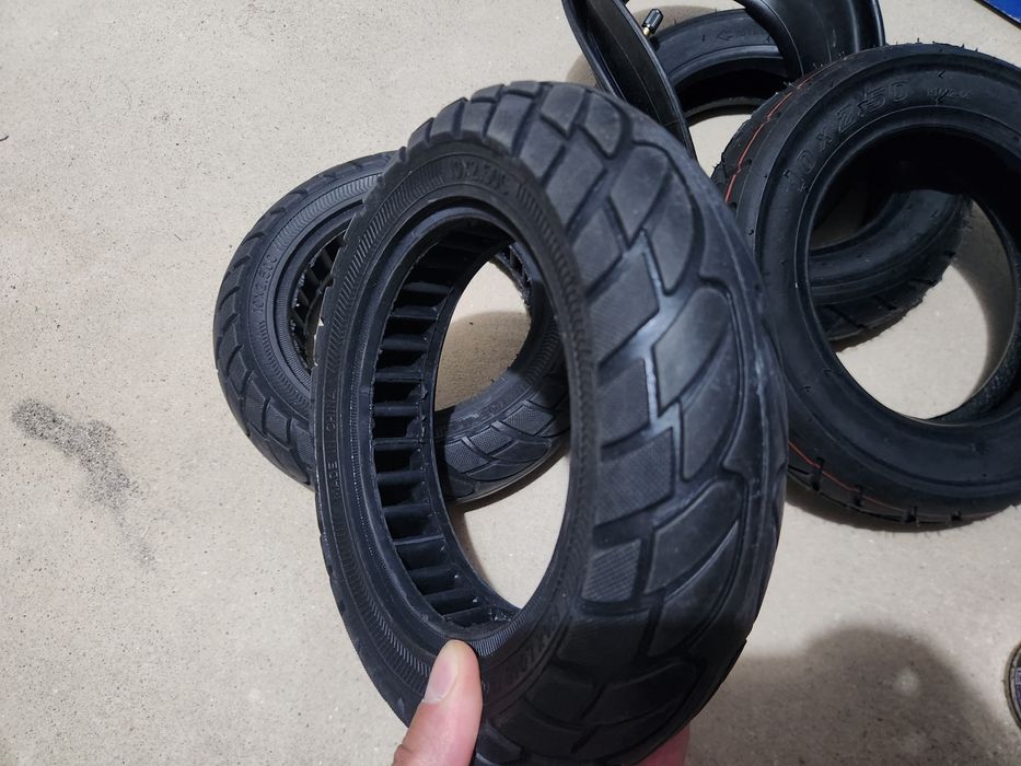 Anvelopa trorineta 10x2.5 cauciuc plin cauciuc trotineta