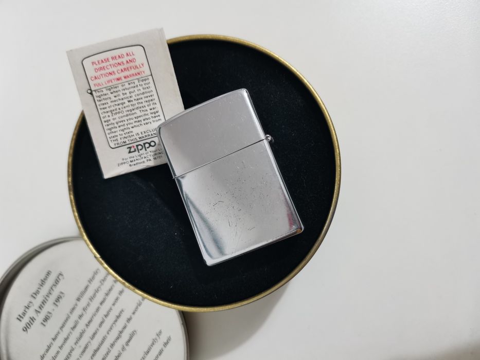 Zippo Anniversary 90'yrs Harley Davidson