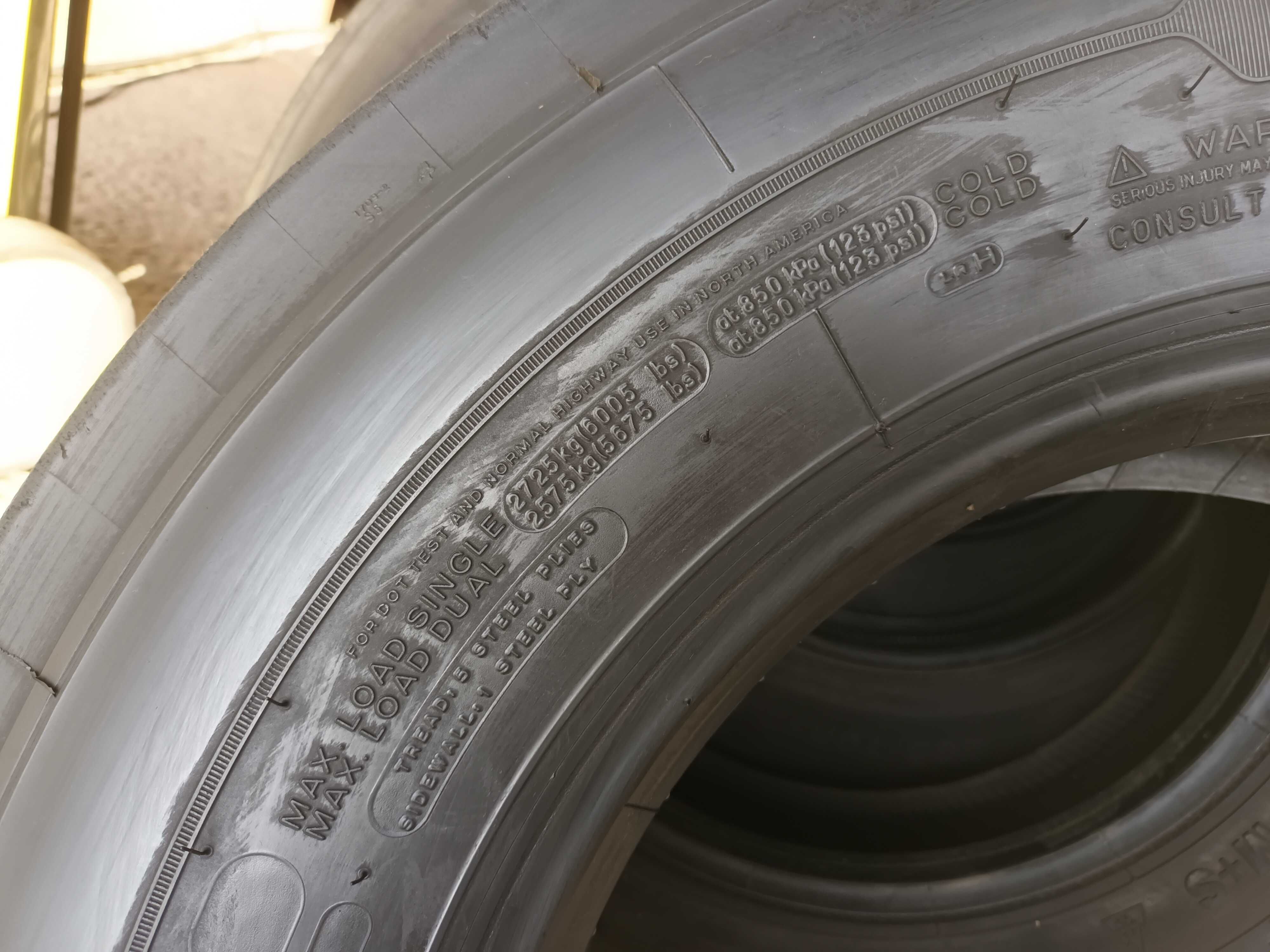 1 гума за ремарке 265/70 R19.5 Michelin X Line Energy T 143/141J FRT