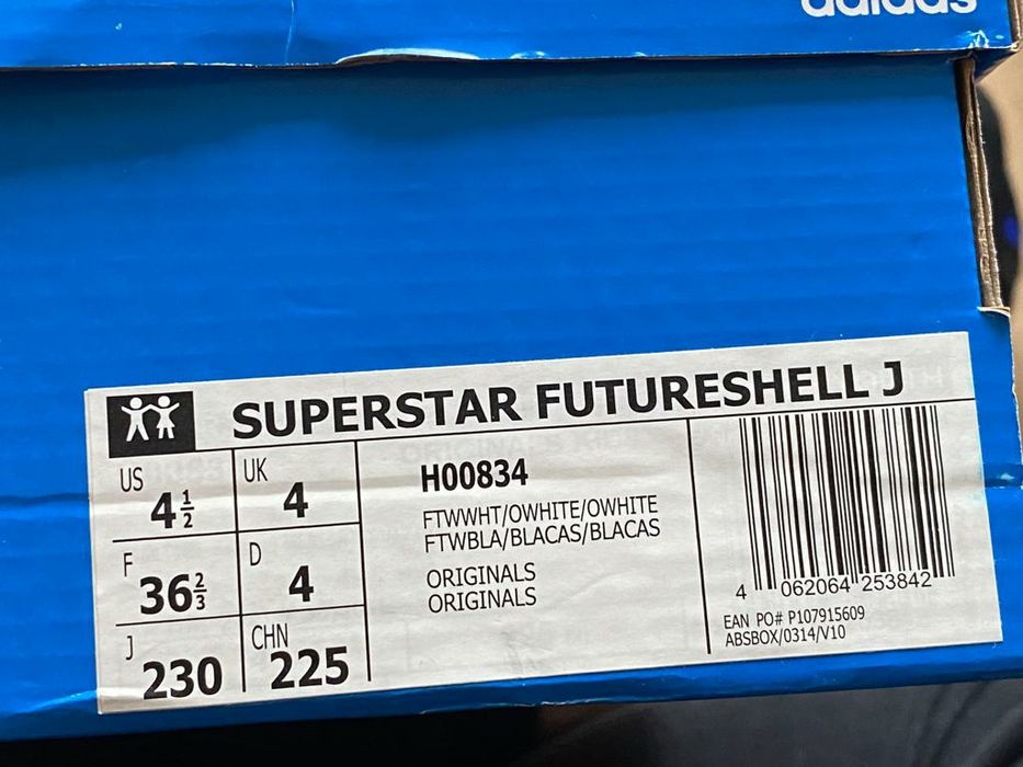 Adidas Superstar Futureshell / originali/ noi/ 36 2/3 / sneakers/ nike