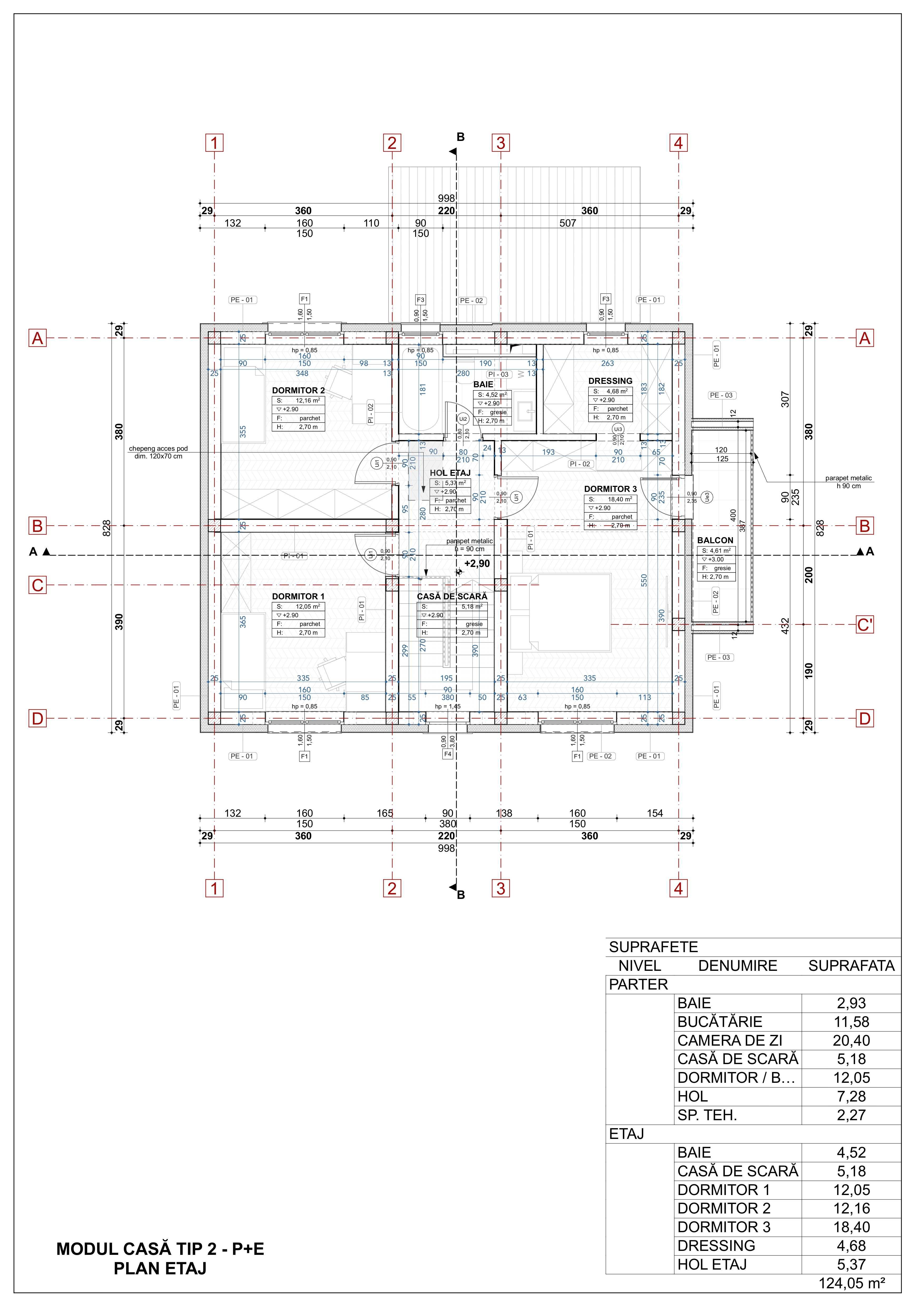 Case individuale Chinteni - Family 5 MDA TOTAL CONSTRUCT