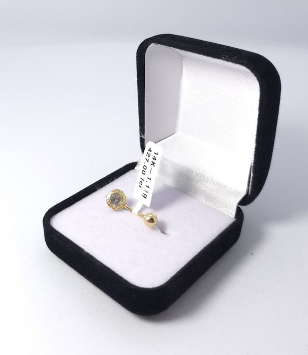 Piercing aur 14k 1.11gr