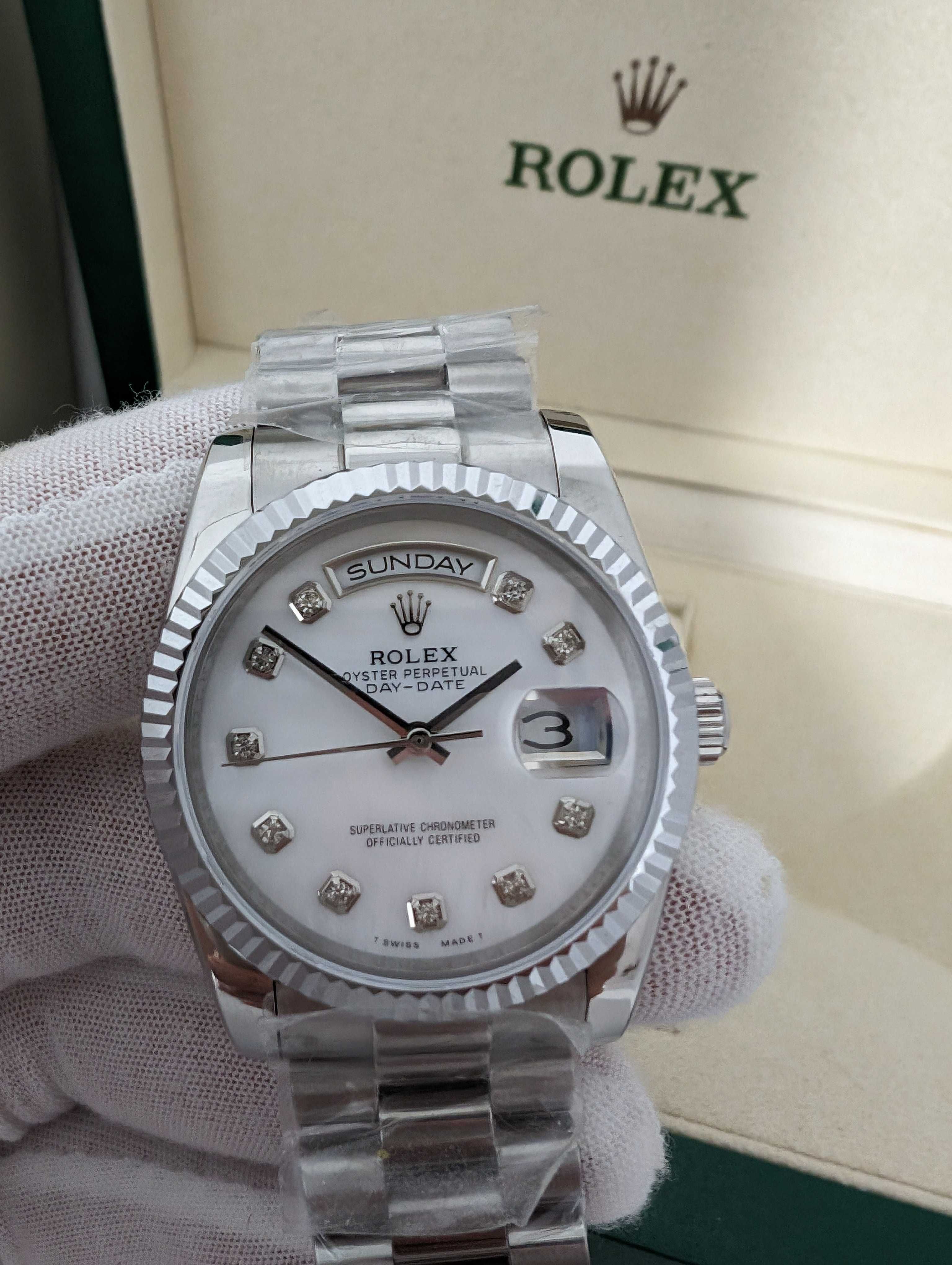 Ceas Rolex Oyester Perpetual DateJust Diamonds pentru Dama NOU