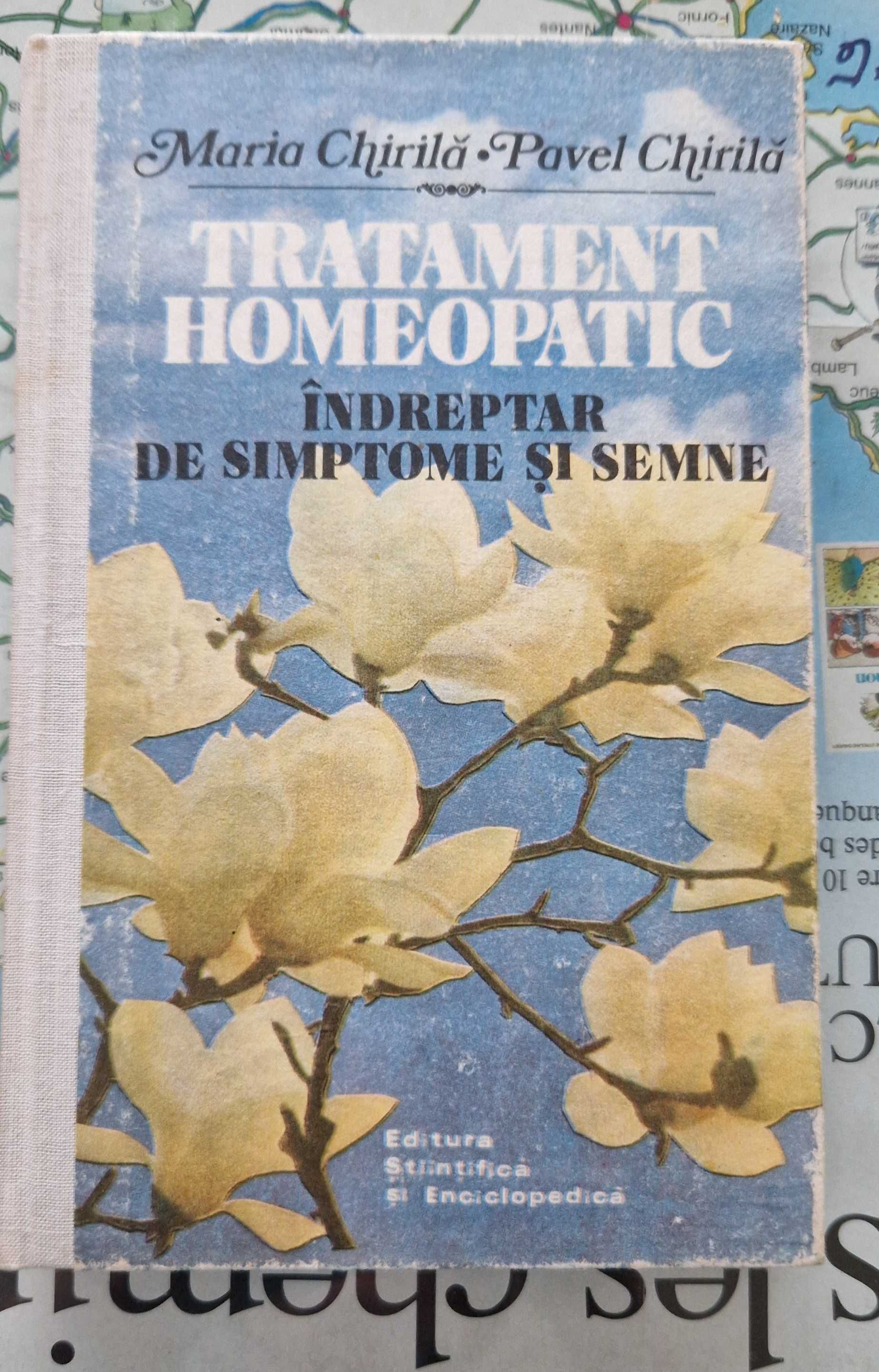 Carte -Tratament homeopatic , Indreptar de simptome si semne "