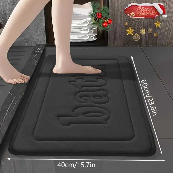 Противоплъзгаща подложка килим за под с размер 50 см. на 80 см.