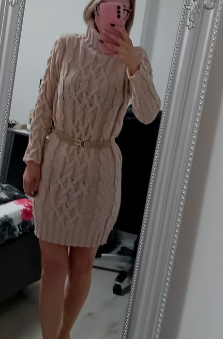 Рокля пуловер размер S