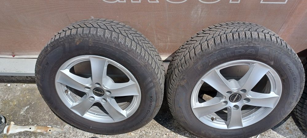 ROTI / JANTE VW  pe 16, prindere 5 × 112) cu anvelope 215 / 65 / 16