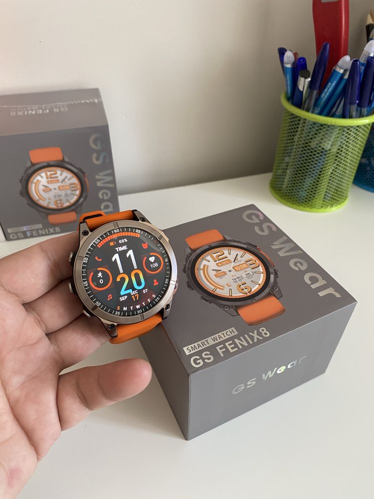 Смарт часы Aurafit и GS Fenix8