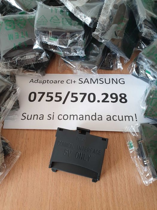 Adaptor CI+ Smart TV Samsung smart card pentru decodarea canalelor