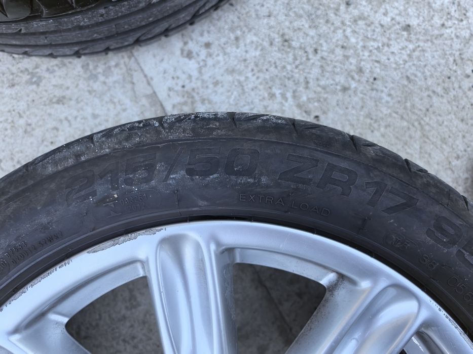 BBS Джанти с летни гуми + фланци.