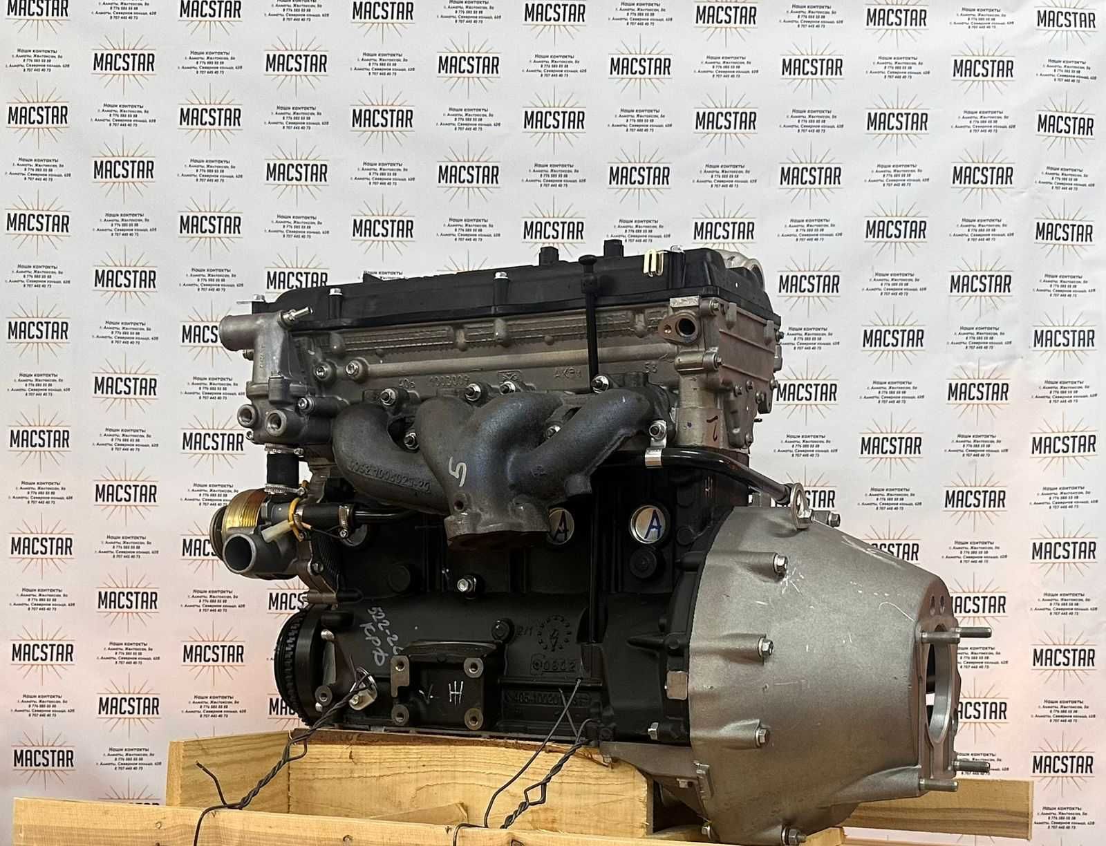 Двигатель Газель плита ЗМЗ 40522 Евро 2 Микас 7.1 без навесного