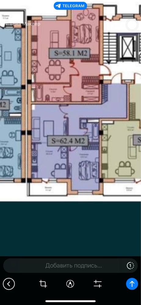 ЖК Caravan Avenue | м. Буюк Ипак Йули | 62,4м² | + Паркинг