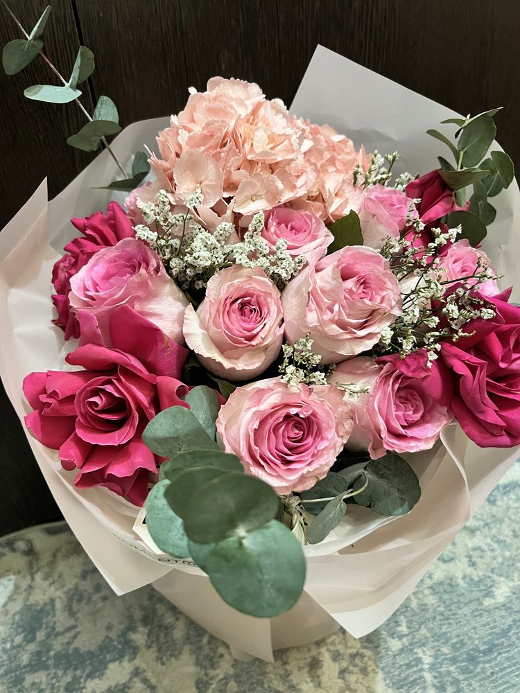 Композиция цветов от romantic !