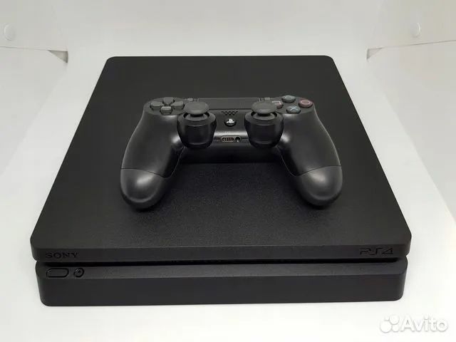 Ps4 slim 1tb в идеальном состоянии !!