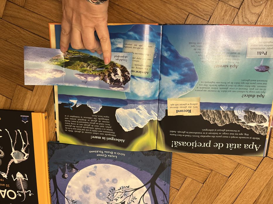 Set 3 cărți pentru copii - știință și natură