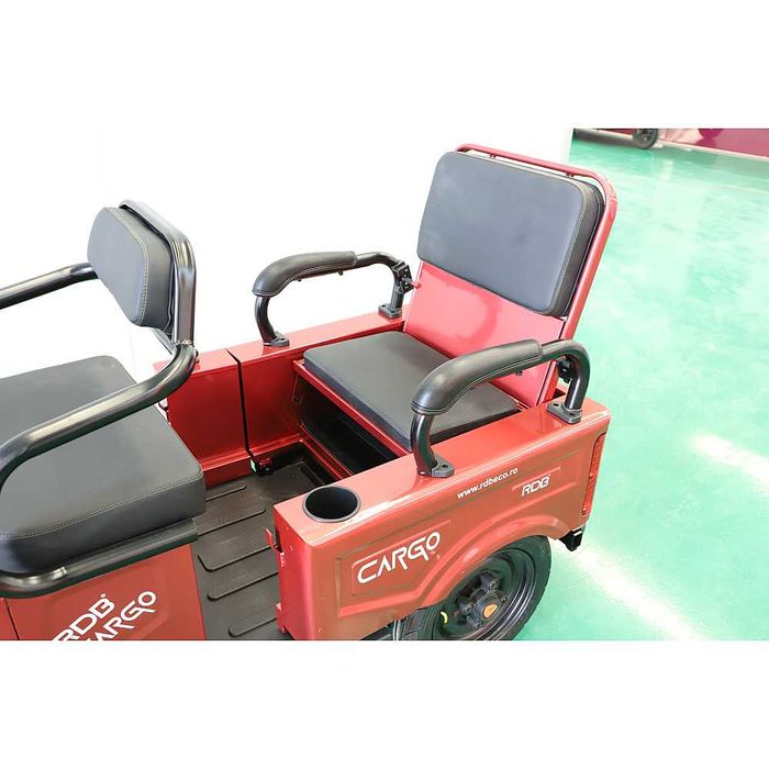 Triciclu Electric RDB CARGO, fara permis, 1800W, 25km/h