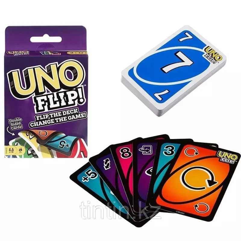 Настольная игра - UNO FLIP, Уно флип