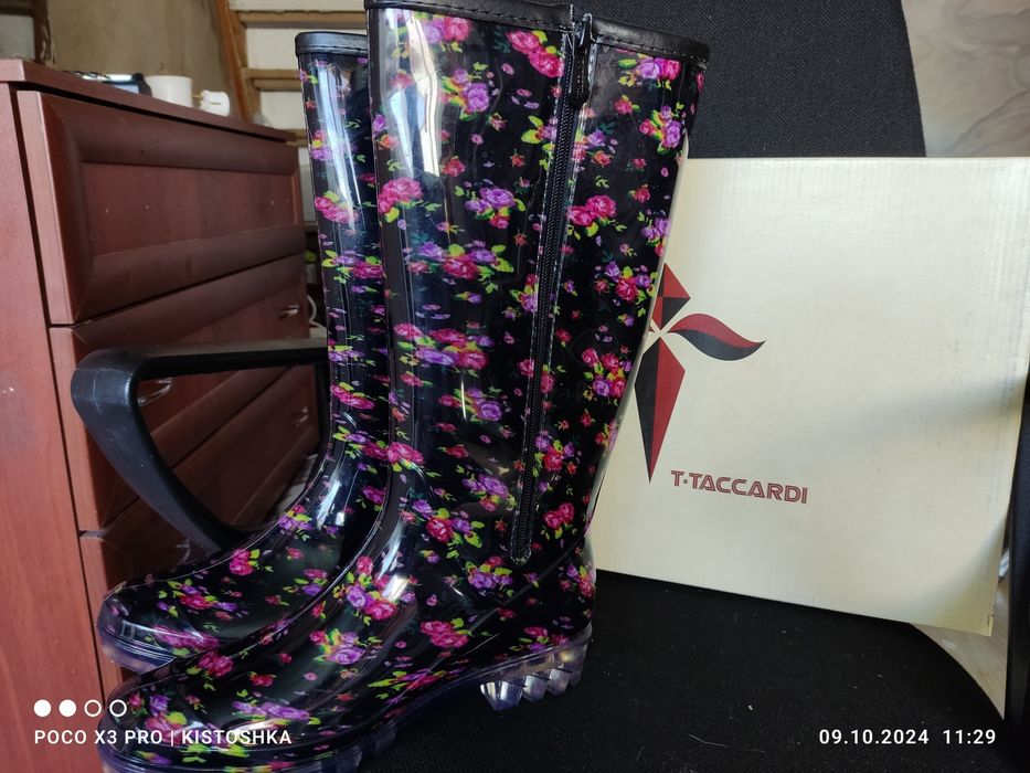 Силиконовые сапоги 36 размер