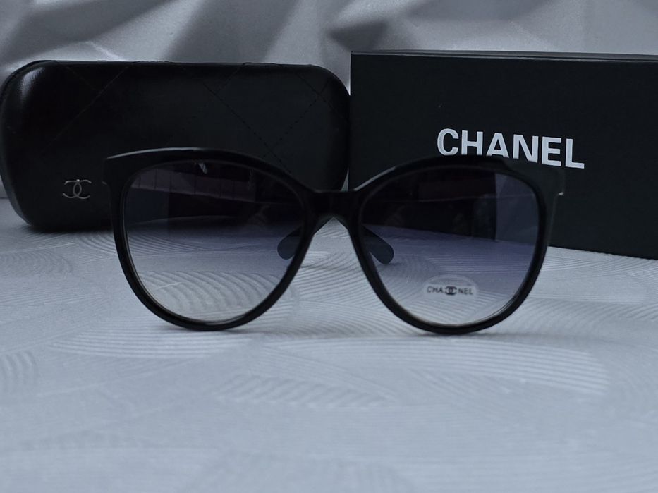 Дамски слънчеви очила котка с камъни