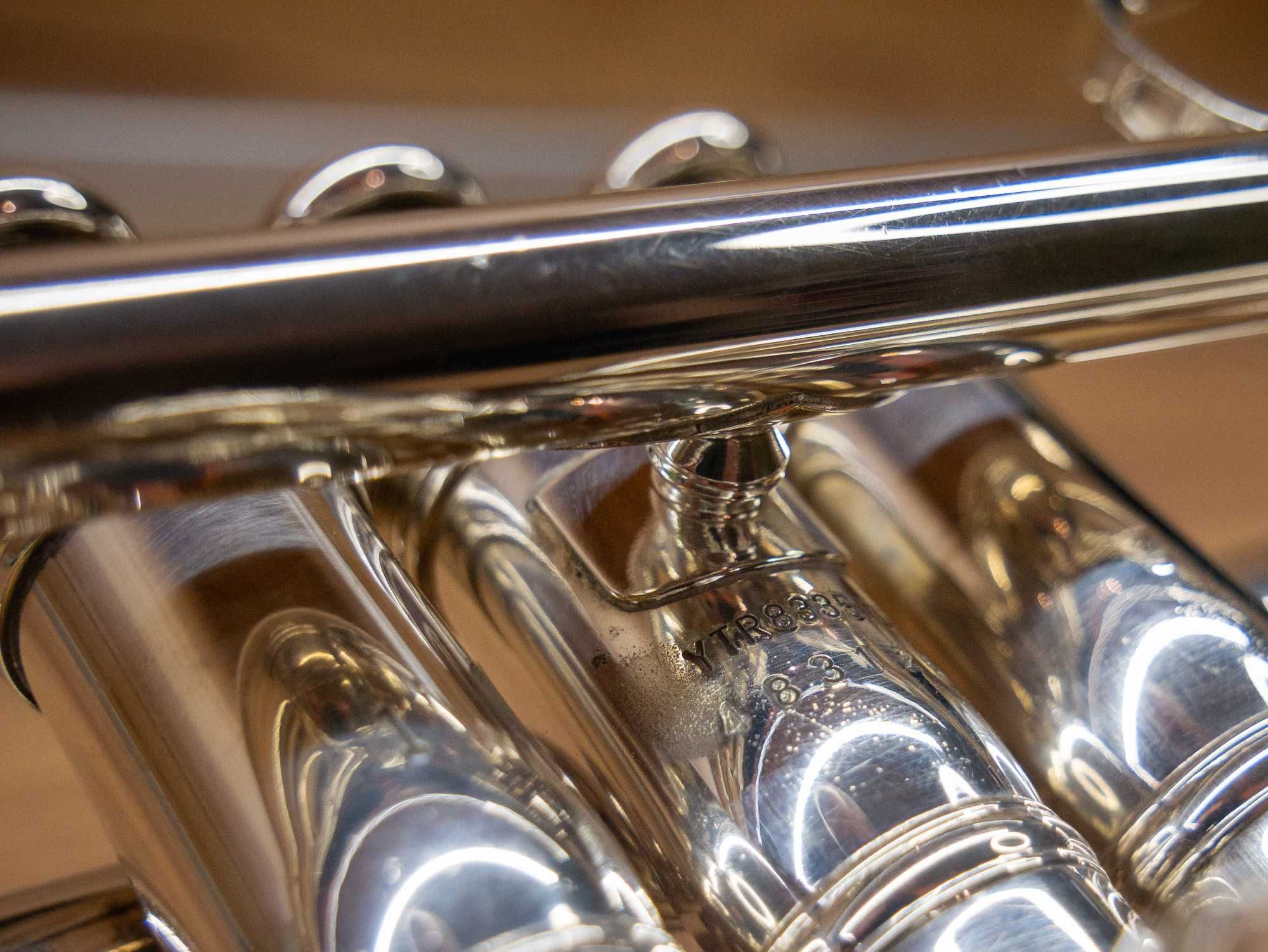 Тромпет Bb Yamaha Xeno YTR8335RGS Ямаха сребърен trumpet Silver